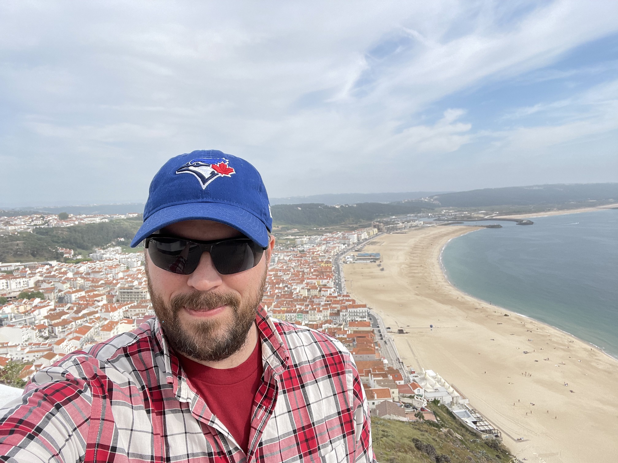 Vista panorâmica sobre a Nazaré